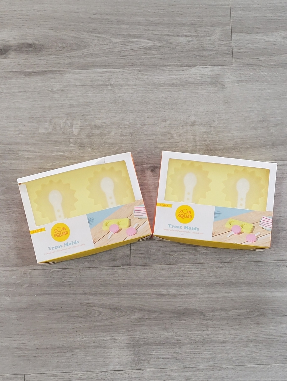 Sun Squad Yellow Treat Molds - 2-Pack